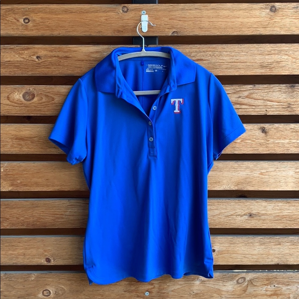 Women’s Nike Golf Dry Fit Polo | Texas Rangers